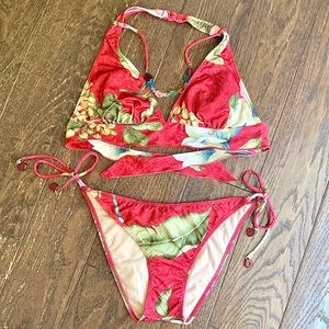 Women’s high leg cut bikini, sz large